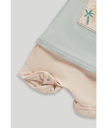 MOTHERCARE marškinėliai trumpomis rankovėmis ir šortai, LL771 74 