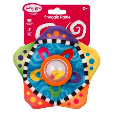 PLAYGRO barškutis Snuggle Rattle, 187241 187241