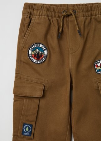 OVS 1 EN BOY 3-10Y TROUSER 2H 5-6 BROWN 001894985 