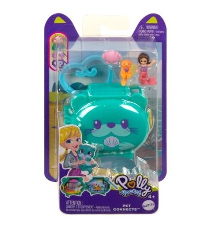 POLLY POCKET gyvūnėlio ir lėlytės mini rinkinukas asort, HMX20 HMX20
