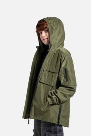 COCCODRILLO striukė OUTERWEAR BOY JUNIOR, žalia, WC5152402OBJ-027-164, 164 cm 