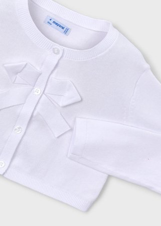 MAYORAL susegamas megztinis, white, 321-89, cm 