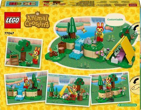 77047 LEGO® Animal Crossing™ Bunnie lauko veikla 