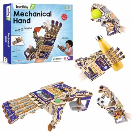 SMARTIVITY konstruktorius- mechaninė ranka Mechanical hand, SMRT1135 