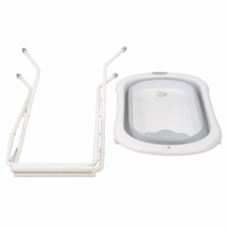 BABYTROLD sulankstoma vonelė su stovu, White, 19-07PK  