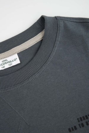 COCCODRILLO džemperis, pilkas, cm 