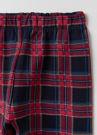 OVS 1 EN GIRL 3-10Y LEGGINGS 6-7 BLUE/RED CHECK 001911892 