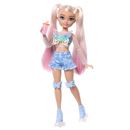 BARBIE Dream Besties Roller Skate lėlė – Malibu, JFX96 