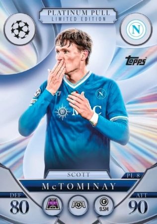 TOPPS kortelės 2026 Match Attax Packets, 76891 