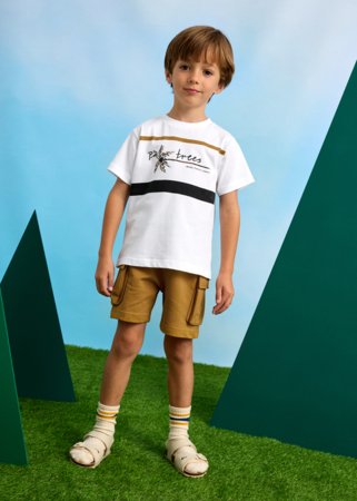 MAYORAL komplektas, white-dune, 3605-86, 140 cm 