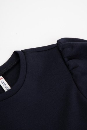 COCCODRILLO marškinėliai ilgomis rankovėmis BACK TO SCHOOL GIRL, tamsiai mėlyni, ZC3129101BSG-015 ZC3129101BSG-015-164