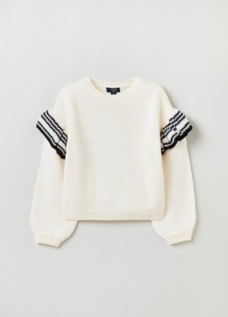 OVS GIRL3-10Y TRICOT 2H 8-9 WHITE 001913566 