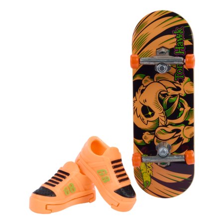 HOT WHEELS pirštų riedlentė su neoninėmis kaukolėmis ikvėptos Tony Hawk asort., HPG21 