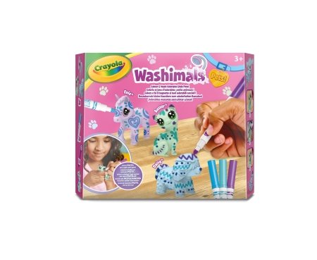 CRAYOLA kūrybinis rinkinys Washimals Pastel Pets, 74-7511 