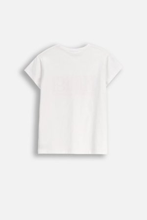 COCCODRILLO marškinėliai trumpomis rankovėmis, balti, WC6143212VGA-001-152, 152 cm 