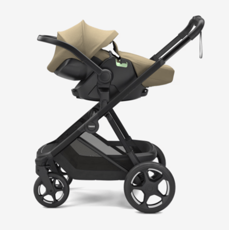 THULE automobilinė kėdutė MAPLE, 40-75 cm, Faded Khaki, 14000038 