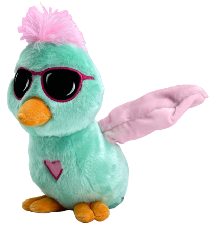 HAPPY YAPPERS interaktyvus pliušinis žaislas Lulu Chirp, 9287 
