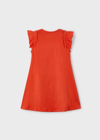MAYORAL suknelė trumpomis rankovėmis, paprika, 3940-11, 134 cm 
