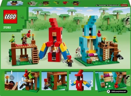21282 LEGO® Minecraft® Papūgų namai 