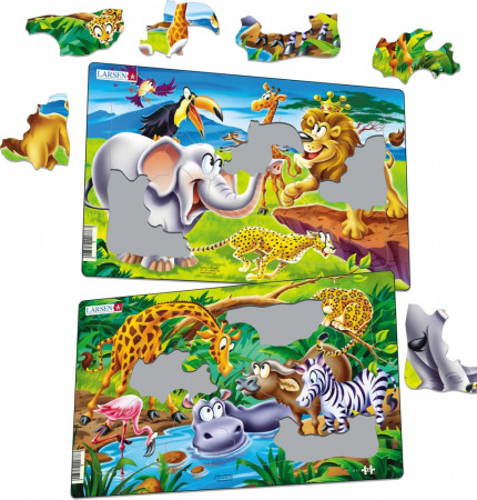 LARSEN PUZZLED dėlionė SAFARI MIDI 