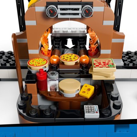 60496 LEGO® City Picų pristatymo įspūdžiai su transporto priemonėmis 