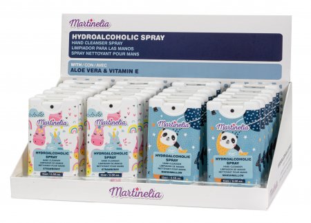 MARTINELIA purškiamas rankų dezinfekantas, 15 ml, asst., 48600 48600