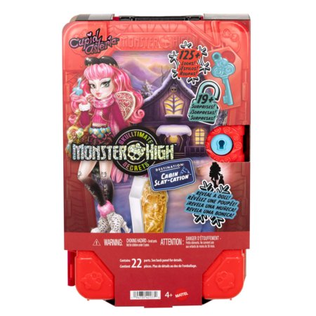 MONSTER HIGH SKULLTIMATE Cupid rinkinys - Cabin Escape serija, JMG66 