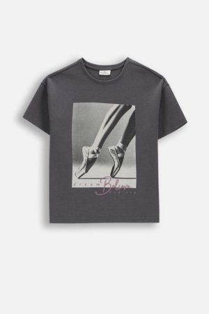 COCCODRILLO marškinėliai trumpomis rankovėmis, pilki, cm 