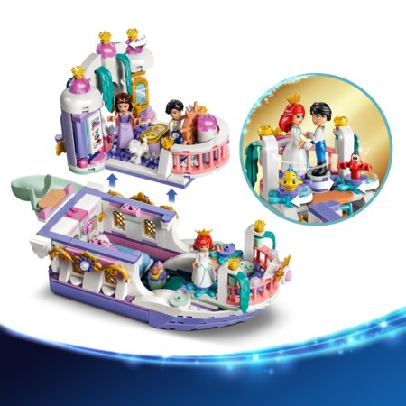 43299 LEGO® ǀ Disney Princess Arielės karališkųjų vestuvių valtis 