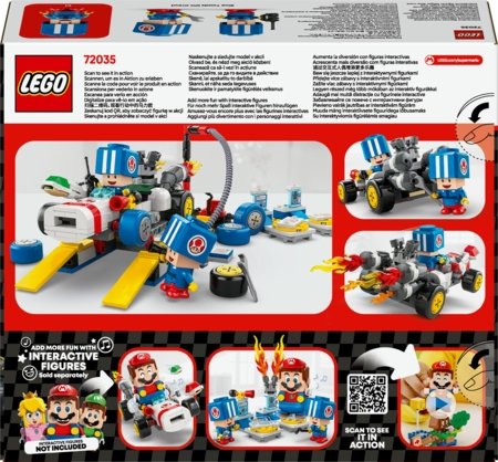 72035 LEGO® Super Mario Mario Kart™ – Toad garažas 