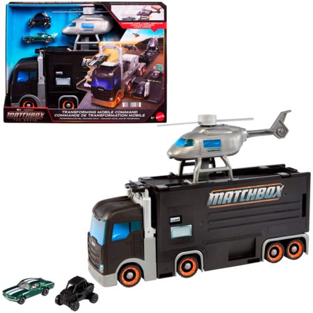 MATCHBOX MOVIE transformuojamas kalnų transporteris su trasa – Mountain Convoy, JJB32 