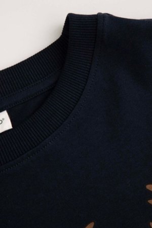 COCCODRILLO marškinėliai, mėlyni, ZC5143103MER-015-092, 92 cm 