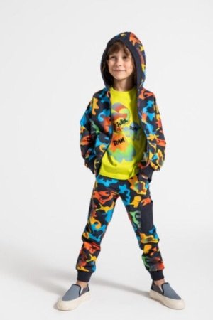 COCCODRILLO džemperis DIGITAL BOY KIDS, multicoloured, ZC4132401DBK-022-122, 122 cm