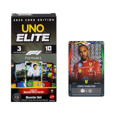 MATTEL GAMES UNO Elite F1 kortų papildymas, JLV43 