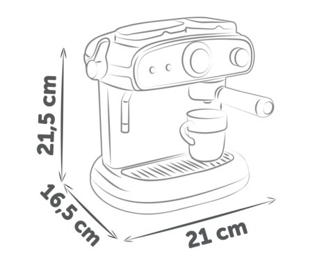 SMOBY kavos aparatas, 7600312512 