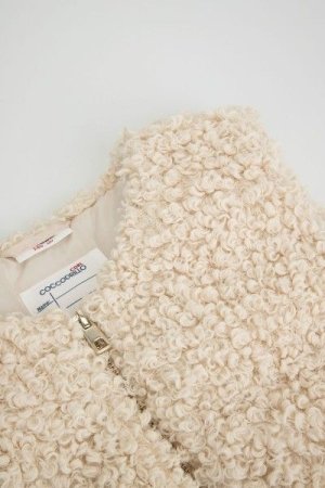 COCCODRILLO liemenė OUTERWEAR GIRL KIDS, smėlio, ZC3178401OGK-002-164, 164 cm 