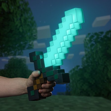 PALADONE MINECRAFT Deimantinio kardo lempa, PP12711MCF 