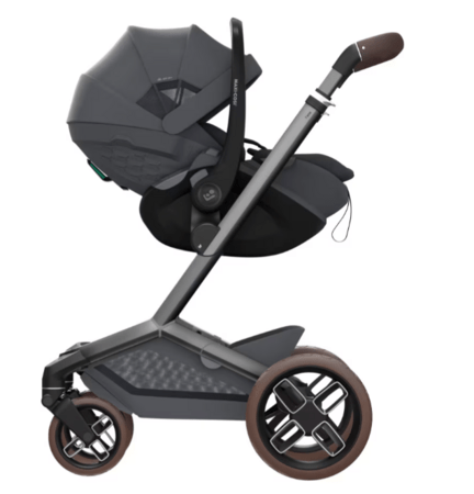 MAXI COSI automobilinė kėdutė-nešynė PEBBLE SLIDE PRO, Moon Graphite, 40-87 cm., 8442083110 