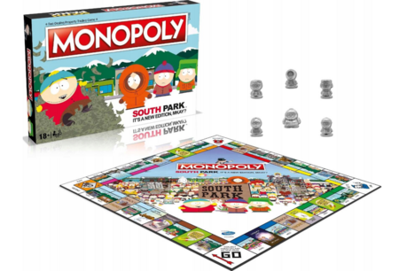 MONOPOLY stalo žaidimas South Park, EN, WM01956-EN1-6 