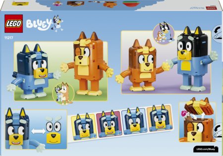 11217 LEGO® Bluey Konstruojama Bluey šeima 