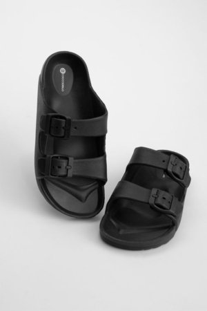 COCCODRILLO šlepetės, juodos, dydis 