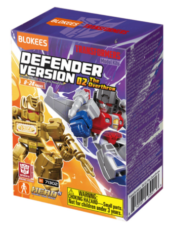 Blokees transformeris The Overthrow , asort., 71302 