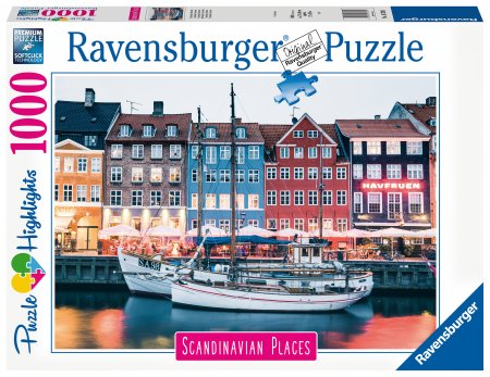 RAVENSBURGER dėlionė Copenhagen, Denmark, 1000d., 16739 16739