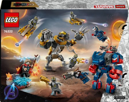 76322 LEGO® Super Heroes Marvel Keršytojai. Pabaiga Toras prieš Čitaurį 