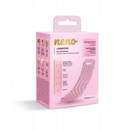 NENO šildymo ir šaldymo įklotai po gimdymo COMPRESSO, 2 vnt., NEN-MAM-HIG14 