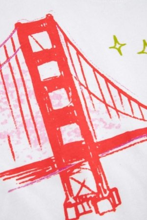 COCCODRILLO marškinėliai trumpomis rankovėmis, balti, cm 