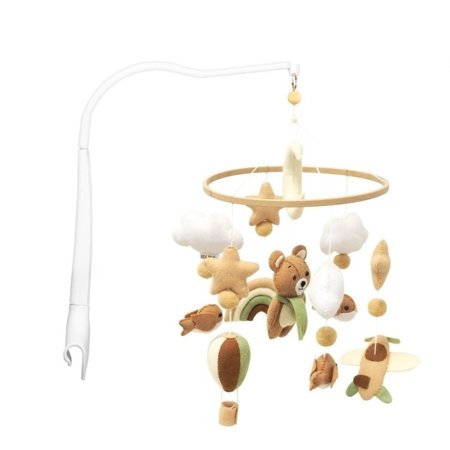 NENO karuselė lovytei su laikikliu PICO, NEN-BAB-ZB005 