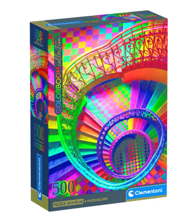 CLEMENTONI dėlionė Colorboom kolekcija, 500 det., 35591 
