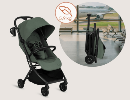 LIONELO sportinis vežimėlis SIA, Green emerald, LO-SIA 