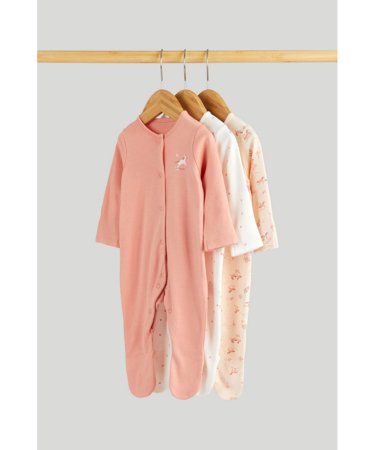 MOTHERCARE šliaužtinukas ilgomis rankovėmis 3 vnt., AV35901 cm 